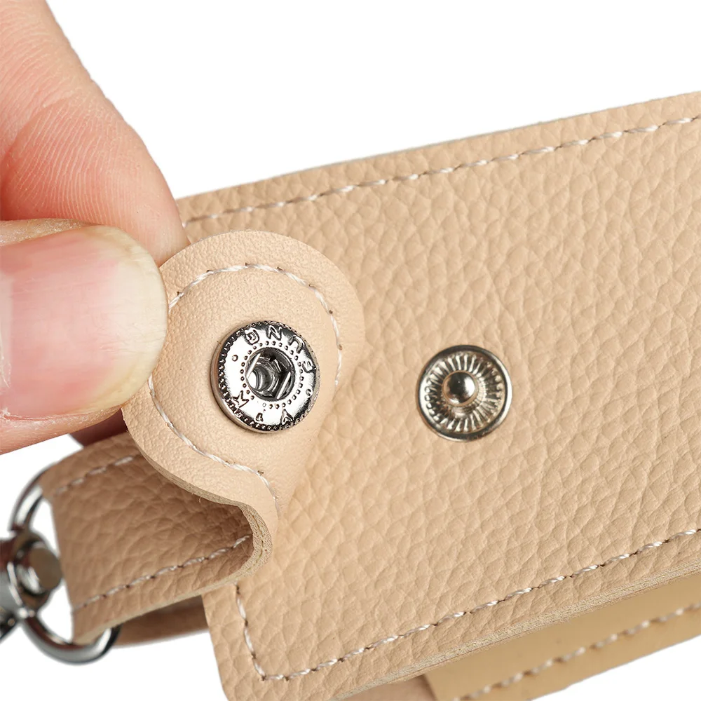Refillable Bottles 1 PC 30ml Travel Hand Sanitizer Keychain Holder Reusable Flip Cap with Keychain Carrier