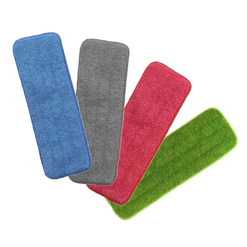 

4pcs/set Spray Flat Mop Microfiber Pads Washable Cloth Replacement