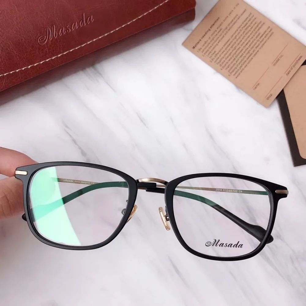 Vintage Optical Glasses Frame Glasses Frame Men And Woman Square Eyewear Classic Full Optical Prescription Eyeglasses Frames
