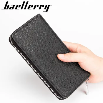 

Korean men's wallet long zipper mobile phone bag ladies handbag clutch bag