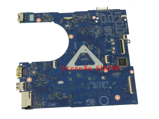 Материнская плата 04CN4G для Dell Inspiron 5458 5558 5758 материнская плата I3-5015U LA-B843P CN-04CN4G 4CN4G