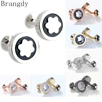 

Brangdy fashion men's French shirt cufflinks luxury suit cufflinks high-quality metal cufflinks high-end brand MB cufflinks