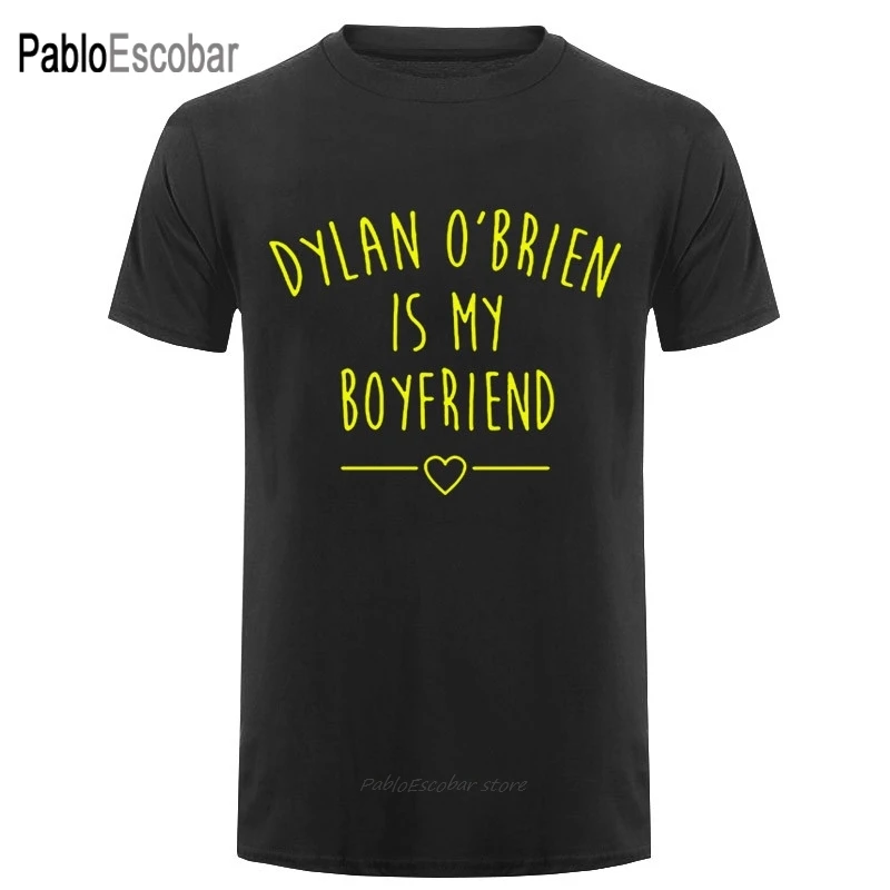 Мужская летняя футболка в стиле Харадзюку Dylan Oɻrien Is My Boyfriend футболки Stilinski Teen Wolf