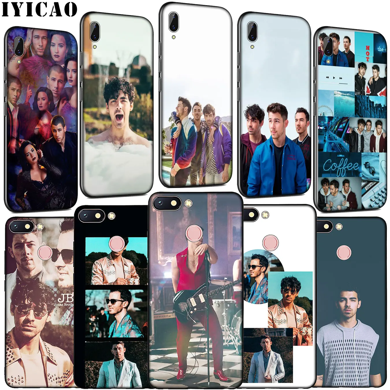 Kevin Joe Nick Jonas Brothers Soft Silicone Phone Case for Xiaomi Redmi Note 8 8T 8A 7 7A 6 6A 5 5A K30 K20 Pro GO S2 Cover |