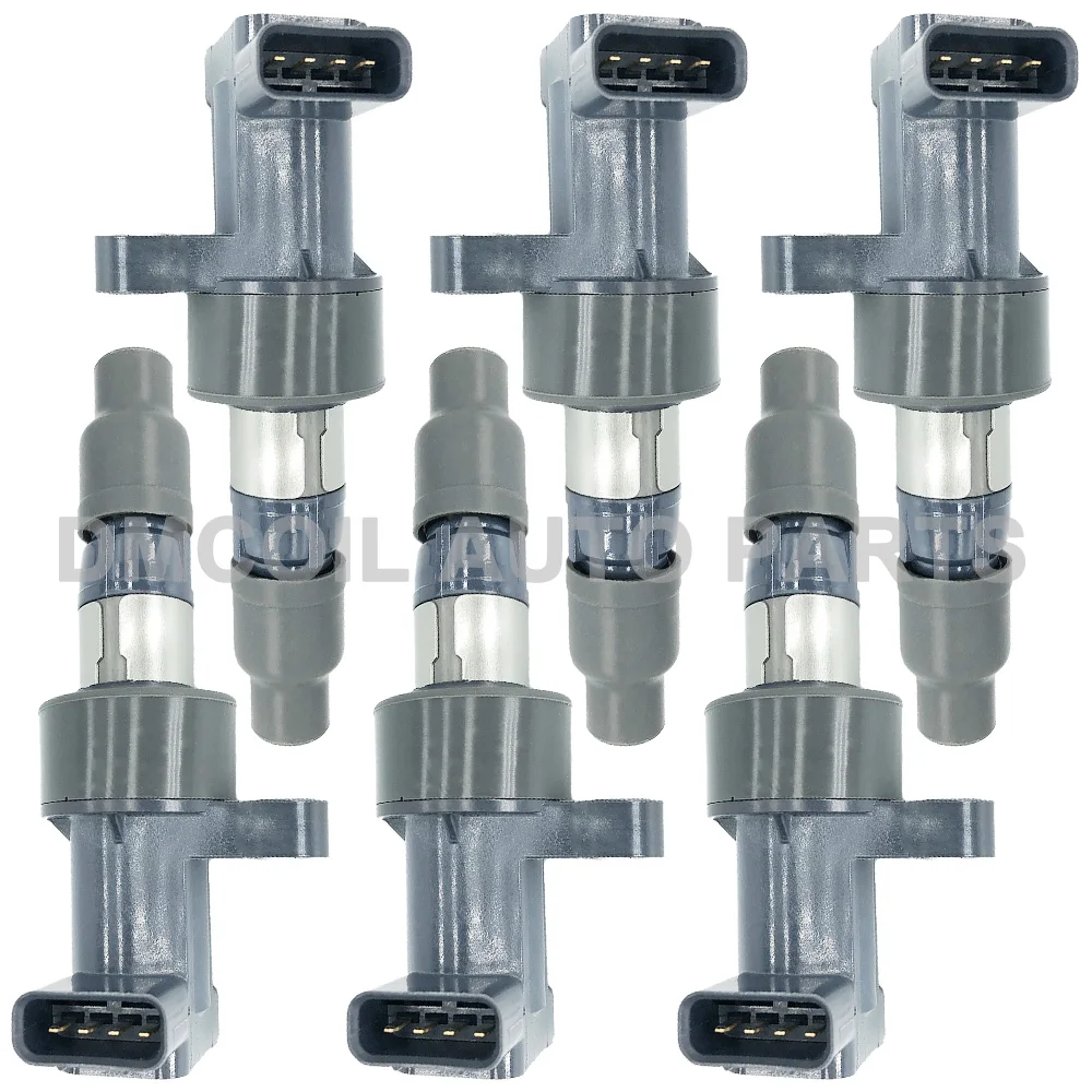 6 Pcs Ignition Coil For Jaguar Stype Xtype Xf Xj 2.0l 2.5l 3.0l (2001
