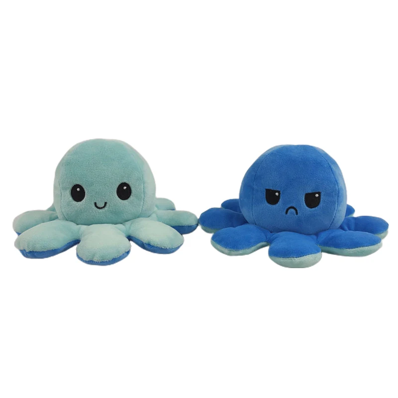 emotion changing octopus stuffed animal