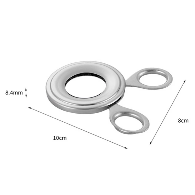 Stainless Steel Unique Egg Opener Egg Shell Breaker Household Eggshell Cutter Kitchen Cooking Affordable Personality Fashion