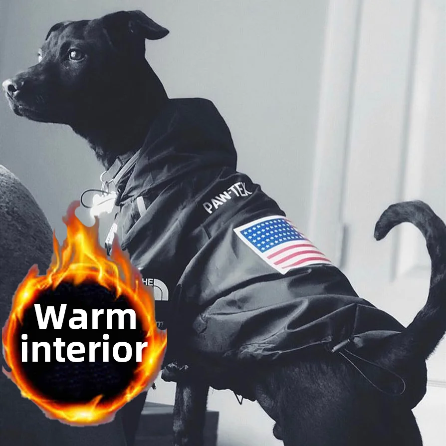 Одежда для собак Adidog Французский бульдог Pupreme рубашка собака Ветровка Спорт ретро для собак Толстовка с капюшоном Домашние животные одежда Ropa Perro щенок собака Мопсы - Цвет: Warmer Black