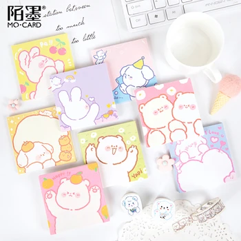 

Mo.Card soft and cute memo pad diy message note paper notepad pack Wholesale