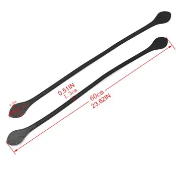 

PU Leather Handle Strap Replacement for Handmade Beach Bag Bucket Handbag