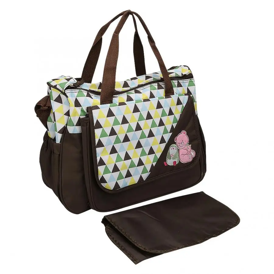 Style B Insular Mummy Diaper Bag Large Nursing Bag Travel Backpack Designer Stroller Baby Bag Baby Care Nappy Backpack bolsa maternidade - Цвет: Style B