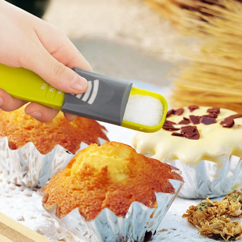 Novel Kitchen Measuring Spoon Adjustable Multifunctional Tools Kitchen Scales Accessories Shipping