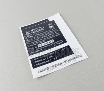 

FOR PSP1000 Shell for psp 2000/300 Shell Battery Warehouse Label Warranty Label Bar Code Sticker for PSP 1000 2000 3000