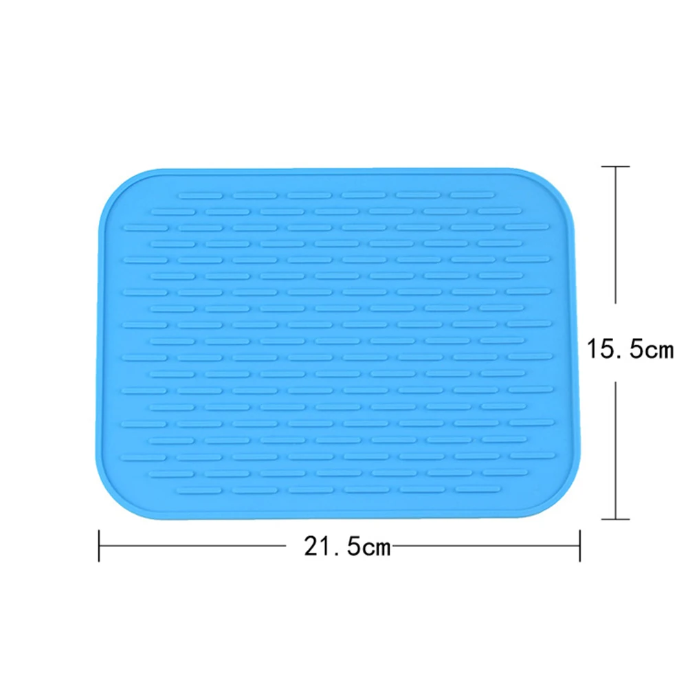 Кухня силиконовая раковина коврик блюда и чашка сухой коврик горшок держатель настольные подставки для кружек