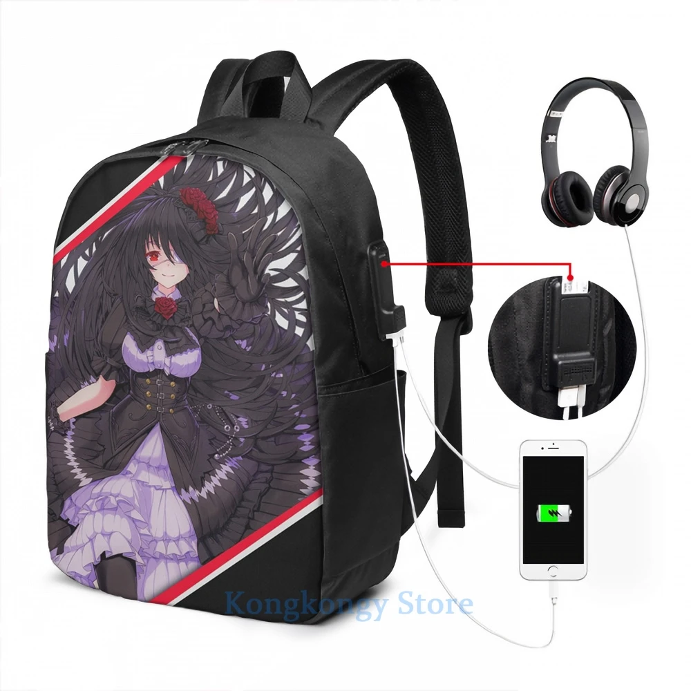 Funny Graphic print Tokisaki Kurumi 