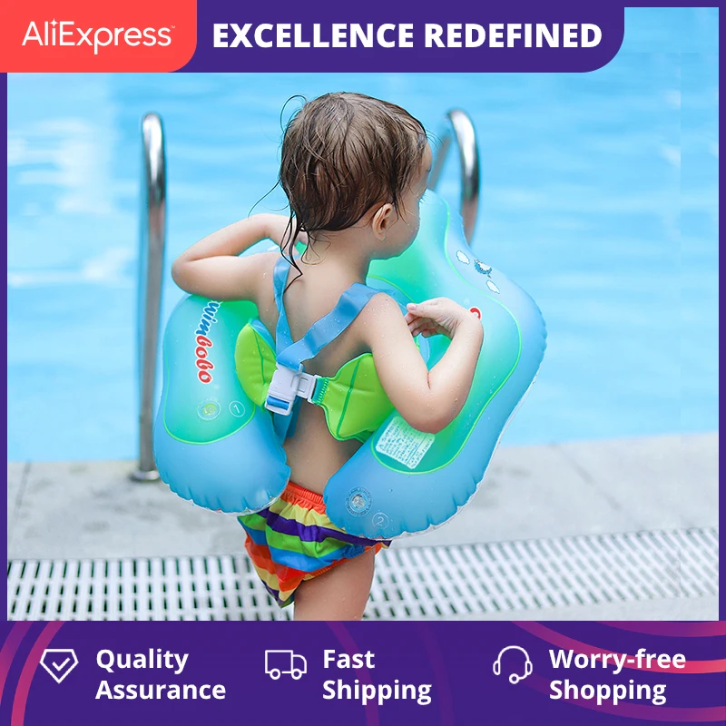 BABYS-Anillo de natación para bebé, boya de bolsillo antideslizante, anillo de natación para niños, ye xia quan, gran cantidad, juguete inflable