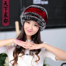 Женские бейсболки из натурального меха кролика Рекс, натуральный настоящий мех кролика, зимняя теплая Женская модная шапка из натурального меха