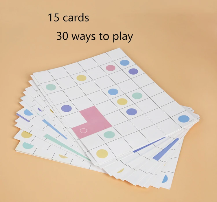 3D Деревянные Пазлы настольные Игрушки Tangram головоломка Пазлы для детей Развивающие детские игрушки Монтессори Деревянные подарки