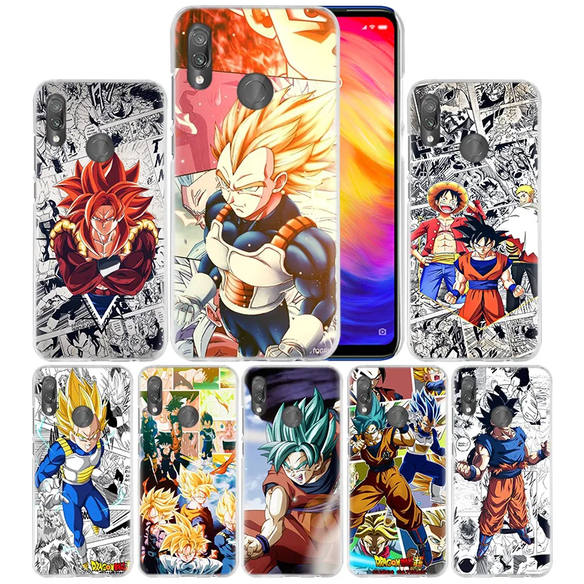 

Dragon Ball Goku Z Case for Xiaomi Redmi Note 7 K20 6 6A Pro 7S 7A S2 5 MI Play 9T CC9 E A1 A2 8 Lite F1 Hard Anime Phone Cover