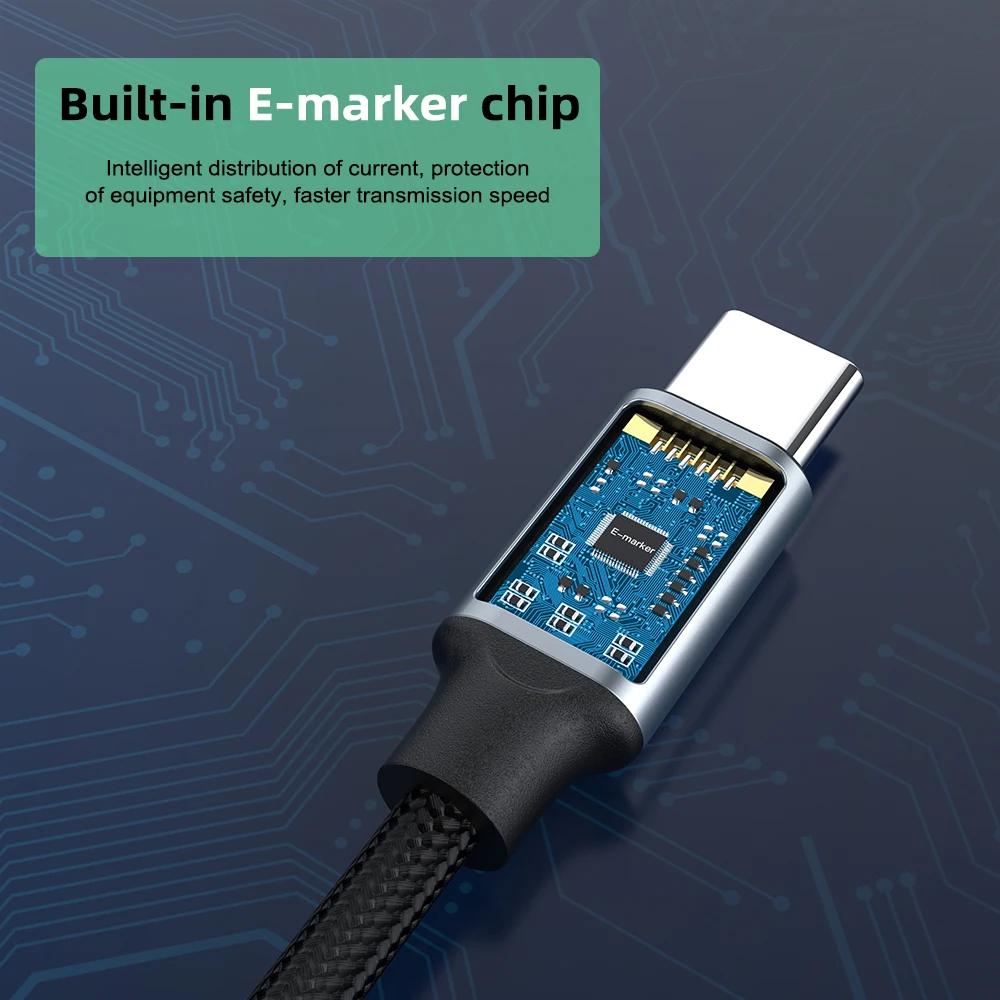 KEYSION 100 Вт USB C к Type кабель USBC PD быстрое зарядное устройство Шнур c для Redmi Note9 Samsung S20