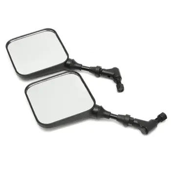 

1Pair Motorcycle Mirrors Rear View Side Mirrors For Suzuki DR 200 250 DR350 350 DRZ 400 650 DR650 Moto Accessories