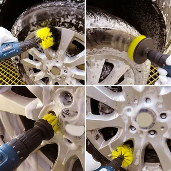 

Brush Kit Cleaner Combo Tool For Bathtubs Power Scrubber Cleaning Drill
