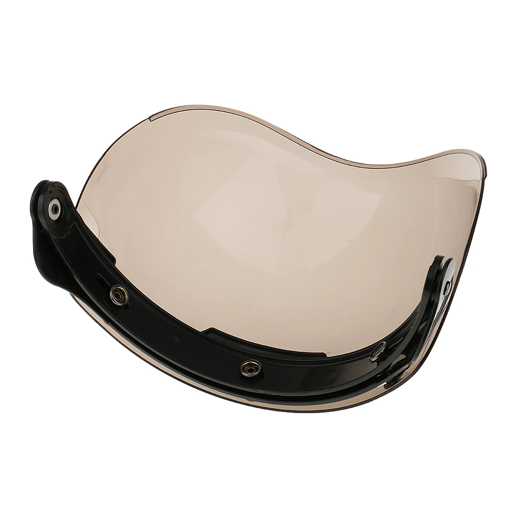 Motorcycle 3 Snap Helmet Visor Shield Flip Up Down Lens for Harley 20cm Dropshipping