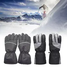 USB Электрический нагревательный палец перчатки толстые Подогреваемые моющиеся перчатки для наружного использования 1 пара зимняя грелка для рук Электрические теплые перчатки