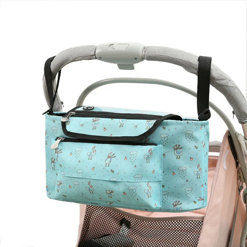 

Baby Stroller Organizer Mummy Diaper Nappy Bag Mom Travel Hanging Carriage Pram Buggy Cart Bottle Stroller Accessories