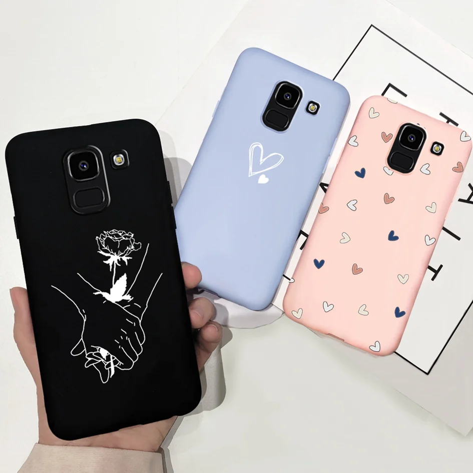 Love Heart Soft Back Protection Cover - Premium Case