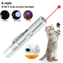  USB Rechargeable LED Flashlight Mini 3in1  LED Torch Waterproof Design Penlight uv light banknote /white light 