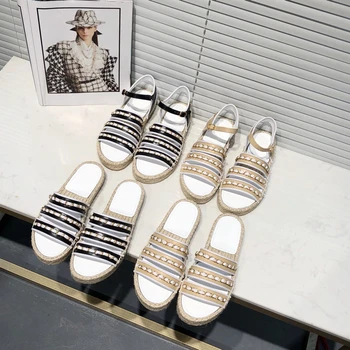 

Women's Shoes New Hapucky Fashion Casual Sandals For Women Genuine Leather Ladies Shoes Hot Sell Flat Shoes For Summer Size 40