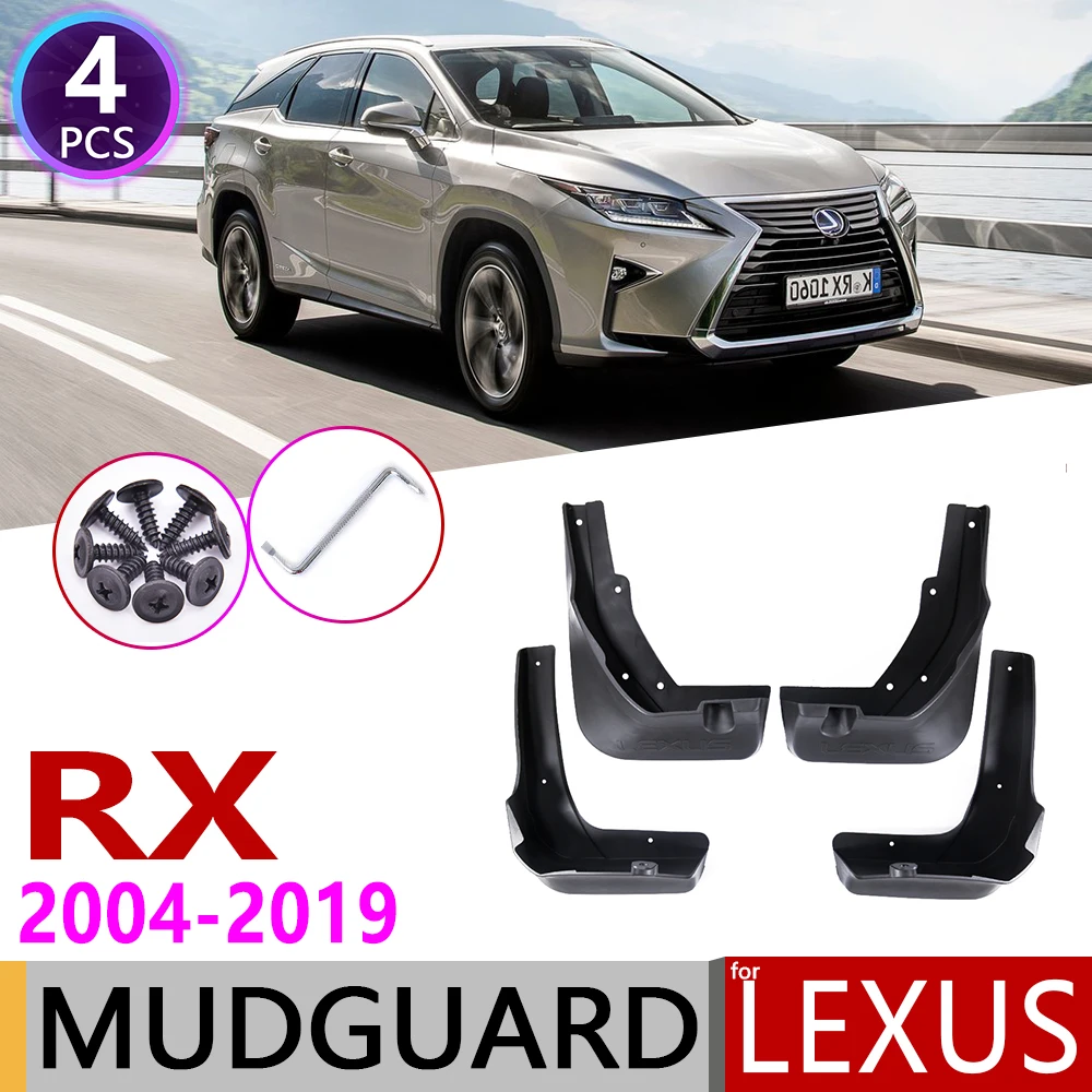 Брызговики для Lexus RX XU30 AL10 AL20 RX300 RX330 RX350 RX400h 2004 ~ 2019 аксессуары брызговиков 2010 |