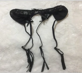 

Temperament and interest clothing Sexy lace transparent garters can be worn with stockings