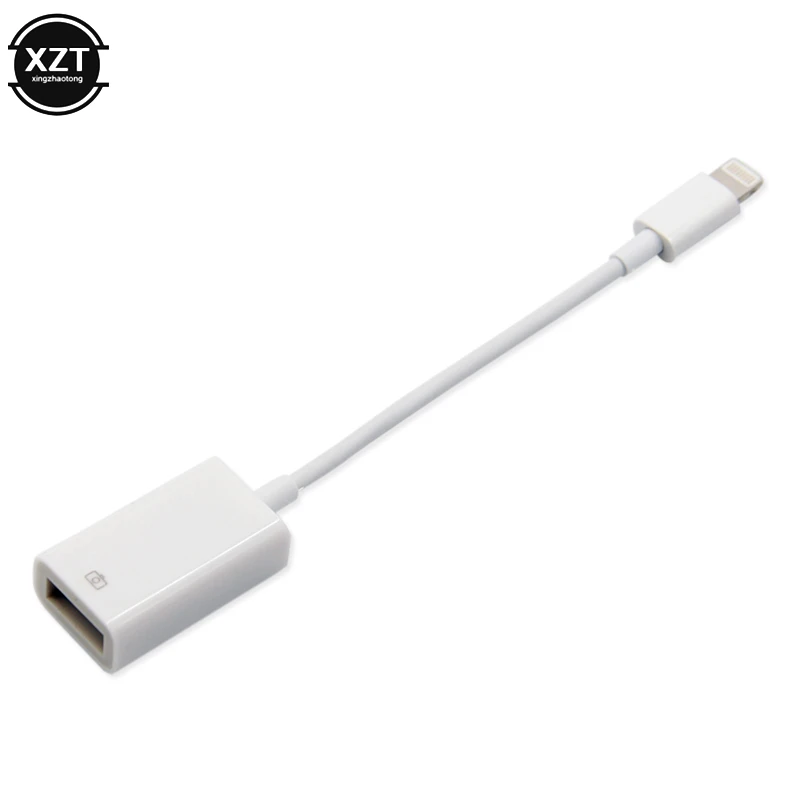 

OTG USB to camera adapter for lightning USB cable earphones converter Electric piano MIDI Keyboard for iphone 7 8 ios 13 adapter