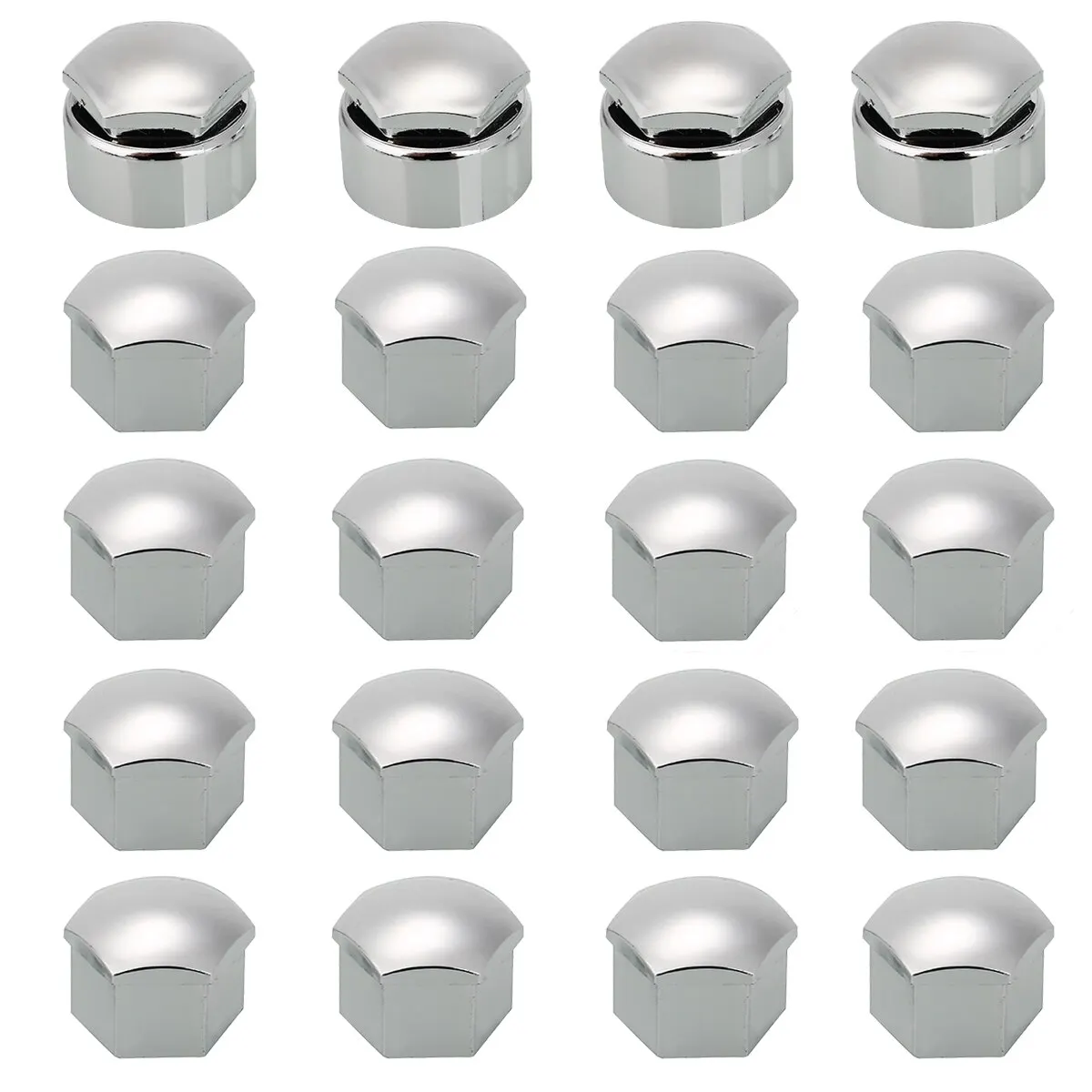 20pcs 17mm Wheel Nut Bolt Head Cover Cap Wheel Nut Bolt Head Cover Cap Tire Wheel Screw Bolts For Ford Peugeot Citroen