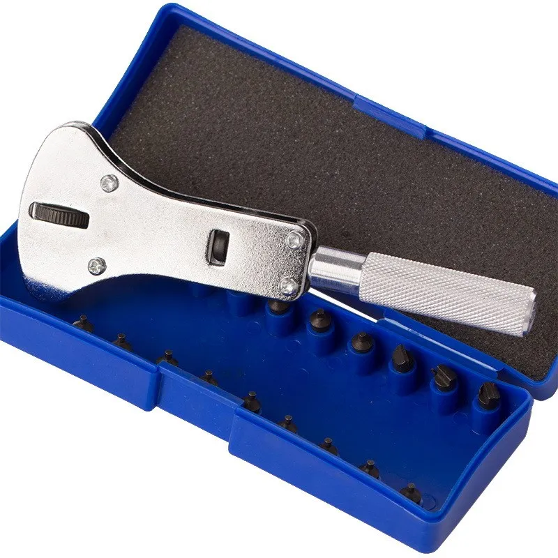 Kit Outil Pour Réparer Les Montres – Extracteur De Vis De Mouvement, Métal Noir