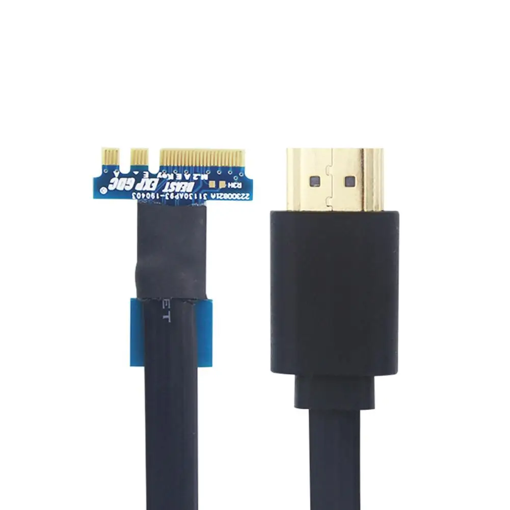 Кабель V8.0 EXP GDC Beast HDMI к NGFF M.2 A/E Key 27 см внешняя видеокарта PCI-E отдельный кабель
