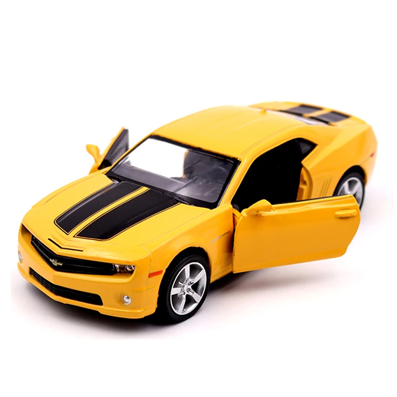 

Chevorlet Kamaro 1/36 Metal Vehicle Diecast Pull Back Cars Model Toys for Collection Xmas Gift Office Home Decoration