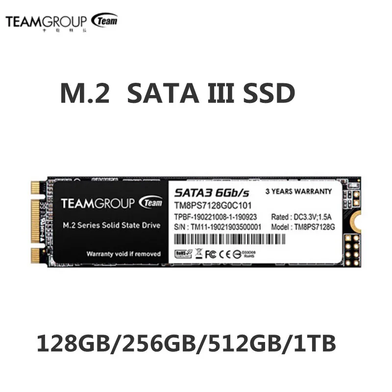 TEAMGROUP MS30 Внутренний твердотельный накопитель 256 ГБ с SLC Cache 3D NAND TLC M.2 2280 SATA III |