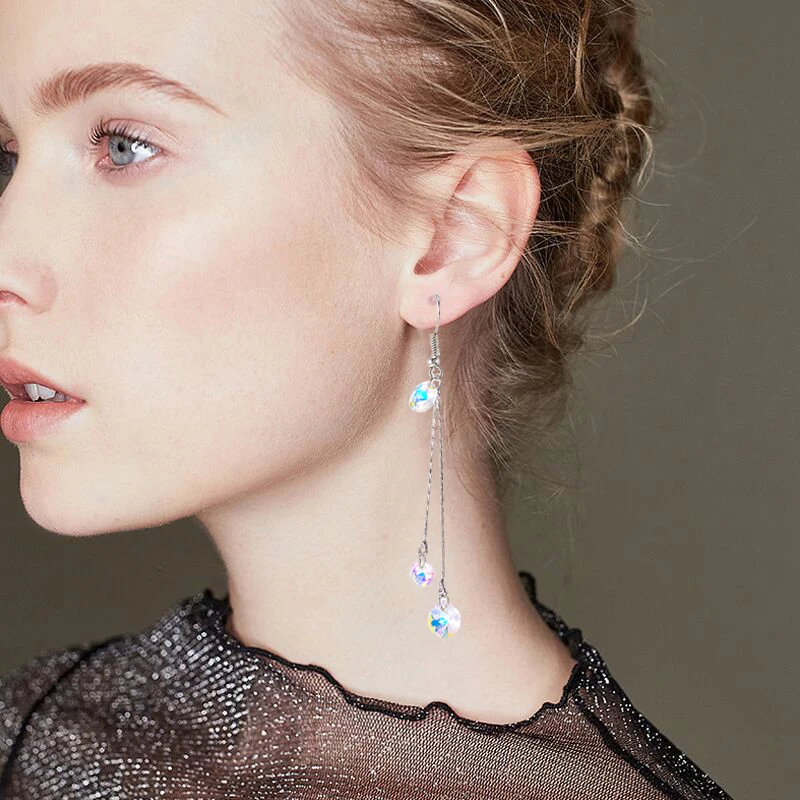 

New Fashion Earrings Hanging Earrings Unusual Jewelry Women Party Earring Chain Modern Jewelry Wholesale