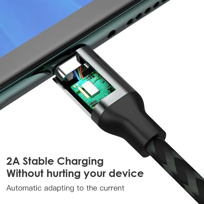 Benks 2A Micro USB кабель передачи данных для быстрой зарядки для Xiaomi Redmi Note 5 Pro samsung S7 S6 Android телефон USB зарядка нейлоновый шнур