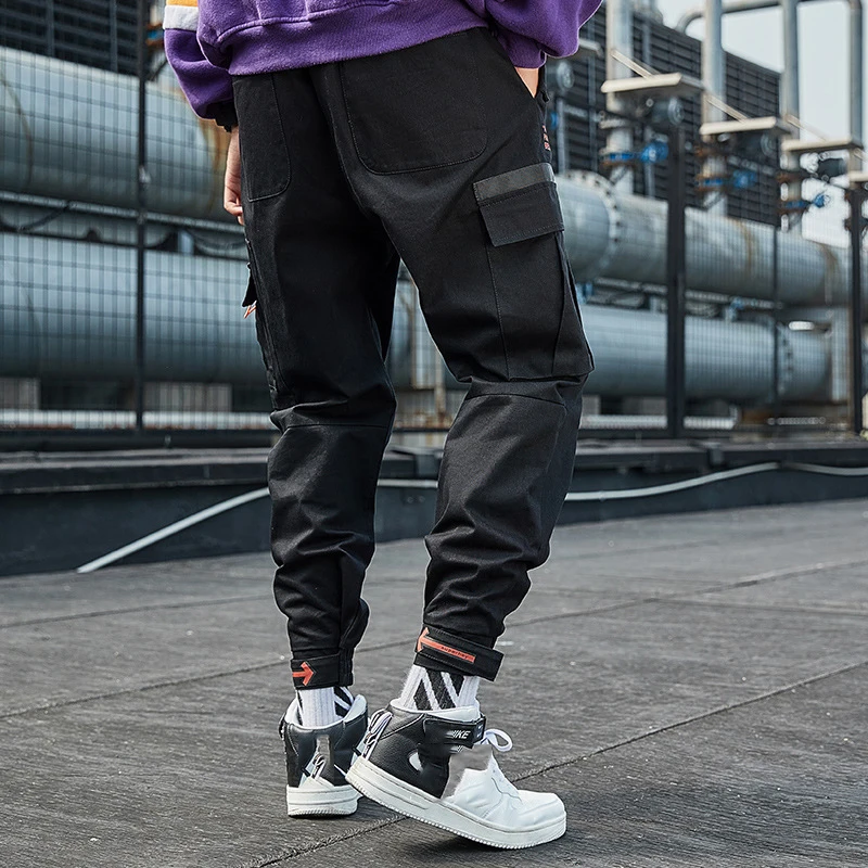  2019 New High Quality Skinny Streetwear Joggers Hip Hop Cargo Military Tactical Harem Men Fashion