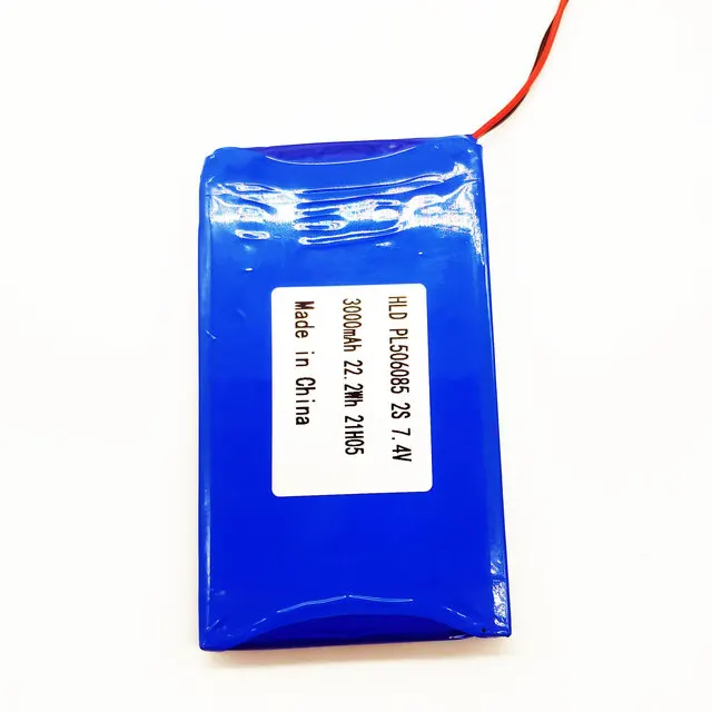 Batteria Ricaricabile 7.4V 3000mAh Per Pantofole E Guanti Riscaldati - 2