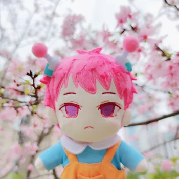 

Anime The Disastrous Life of Saiki K. Saiki Kusuo Cosplay Cute Plush Stuffed Change Dolls Toy 20cm Doll Plushie Clothes Gift