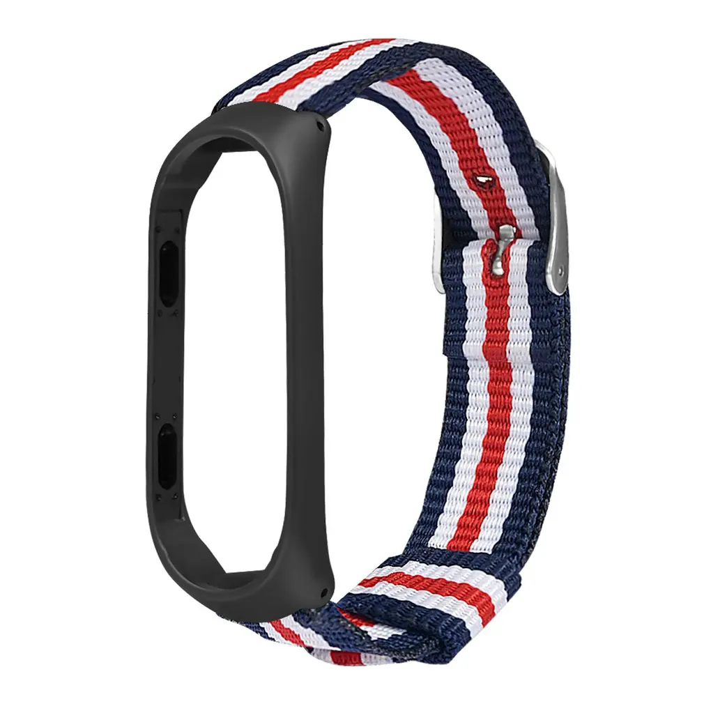 

New 3 Color Lightweight Nylon Adjustable Wrist Strap Replacement Sports Strap for XIAOMI MI Band 2 Straps