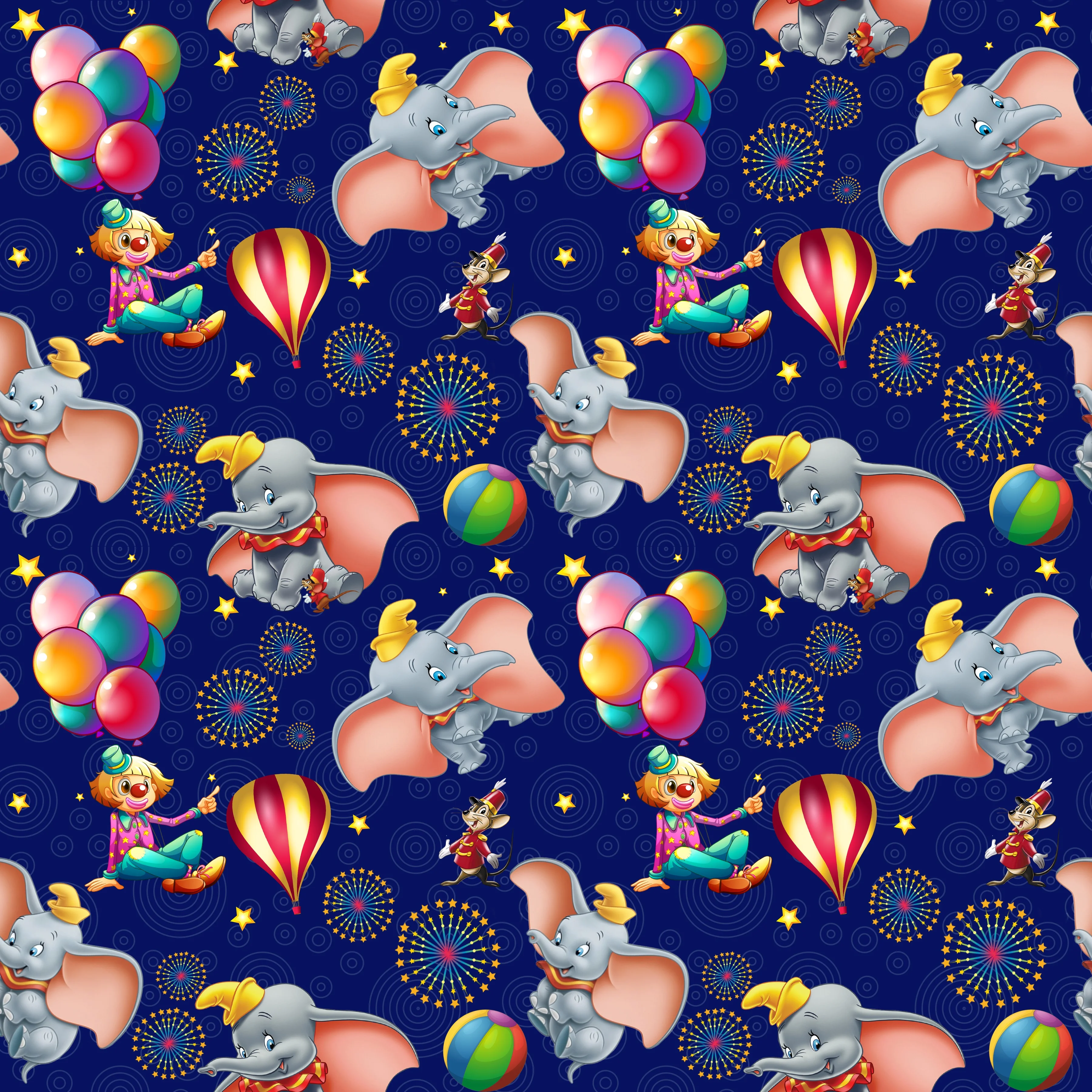 

Polyester fabric cartoon