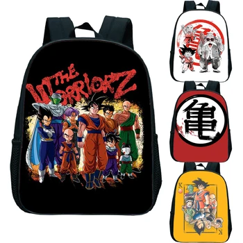 

Children Anime Dragon Ball Print Kindergarten School Bag Child Vegeta Backpack Kids Goku Bookbag Rucksack Back to School Gift