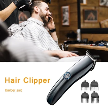 

Electric Beard Shaver Kit Nose Hair Cutting Grooming Trimmer Styling Tool Haircut Machine Barber Edge Pivot Motor