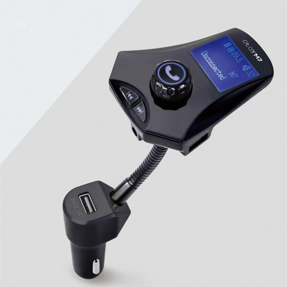 Автомобильный беспроводной Mp3 плеер Fm передатчик модулятор Usb зарядное устройство Hands-free Звонки внешняя Tf карта U диск